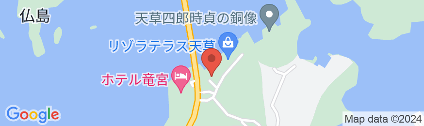 松島温泉 ホテル松泉閣 ろまん館の地図