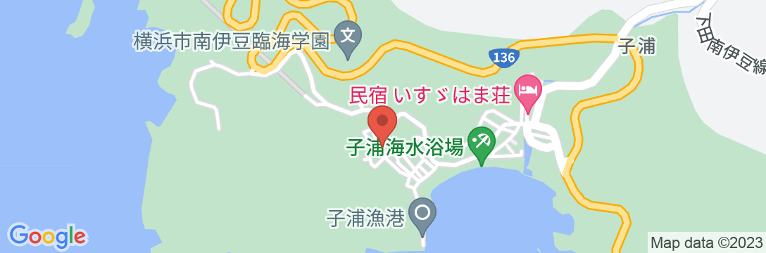 JU-ZA CYCLE YADO Minamiizuの地図