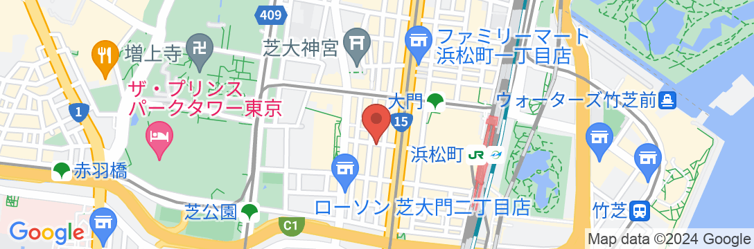 相鉄フレッサイン 大門駅前の地図