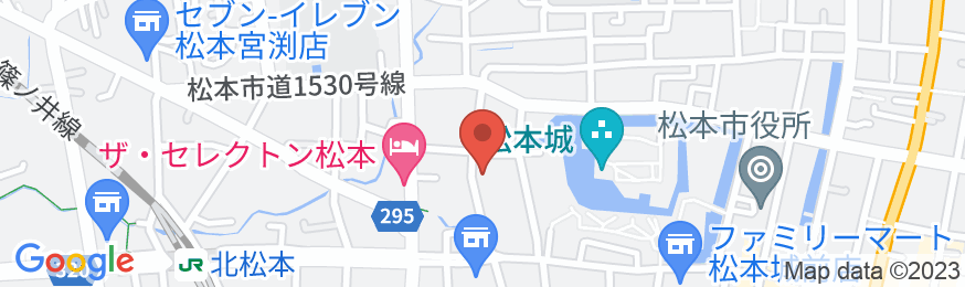 Hostel みんか松本の地図
