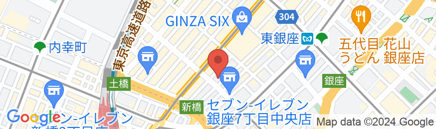 イビススタイルズ東京銀座の地図