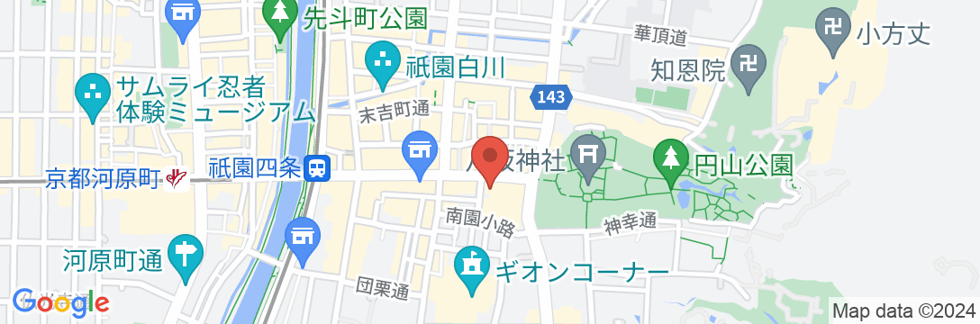 アパホテル〈京都祇園〉EXCELLENTの地図