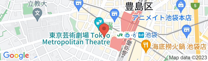 hotel hisoca ikebukuroの地図