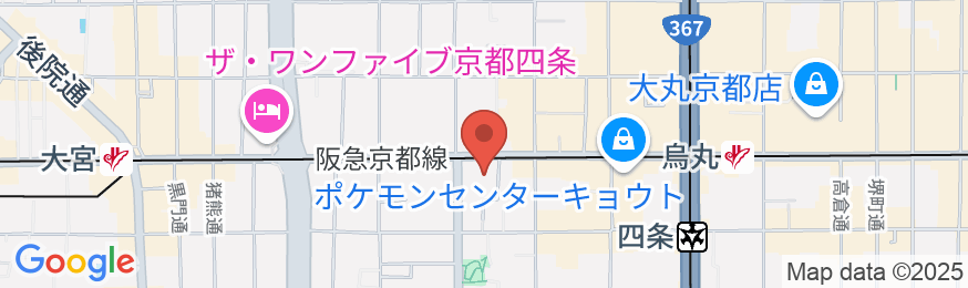 イビススタイルズ京都四条の地図