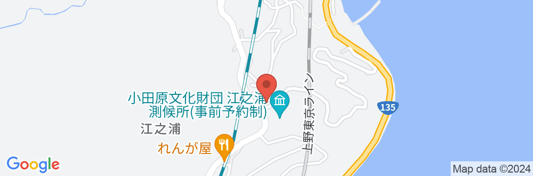 江之浦リトリート凛門の地図