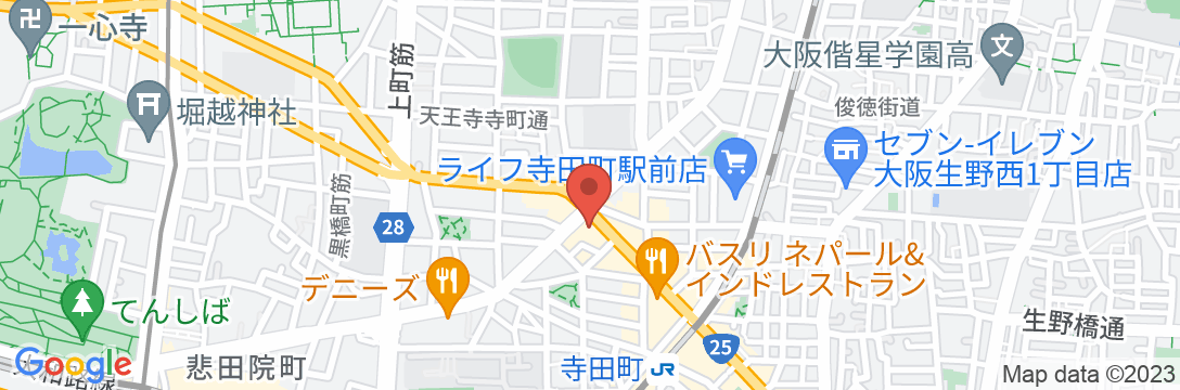 HOPETREE OSAKA GRANDの地図