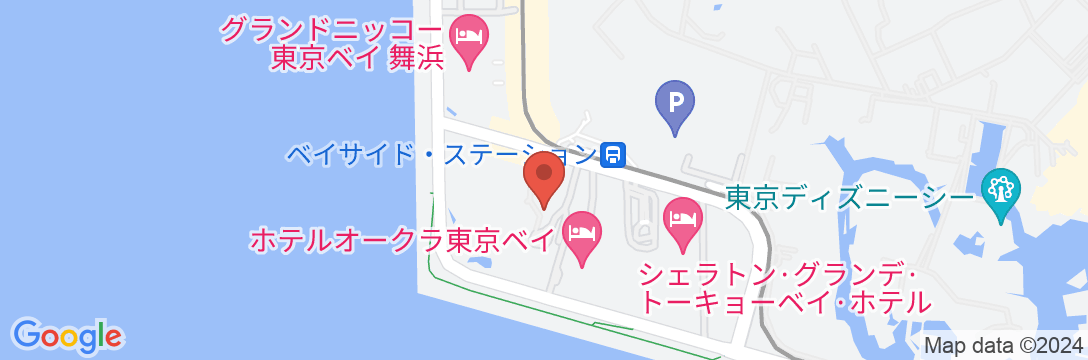 東京ディズニーリゾート・トイ・ストーリー(R)ホテルの地図