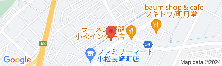 小松フレックスホテルの地図