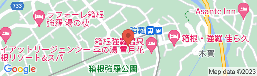 STAGIONE箱根強羅EASTの地図