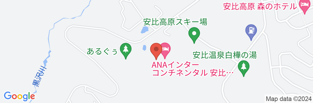 ANAインターコンチネンタル安比高原リゾートの地図