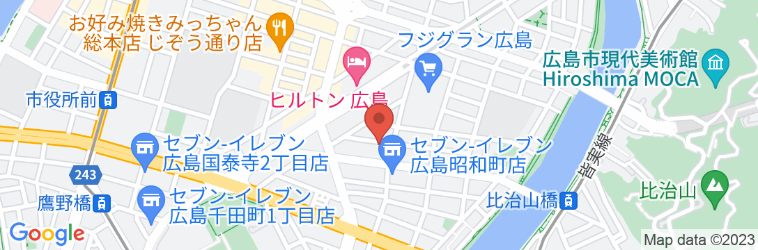 おうちホテル宝町の地図