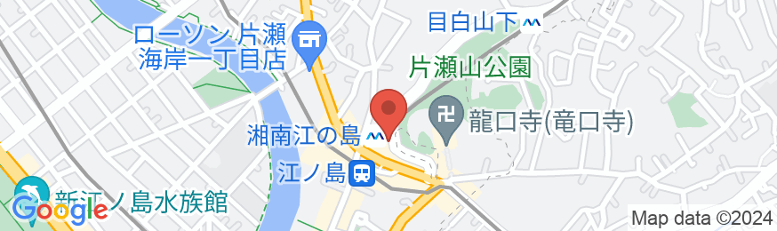 Enoshima Apartment Hotelの地図