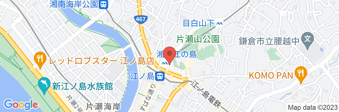 Enoshima Apartment Hotelの地図