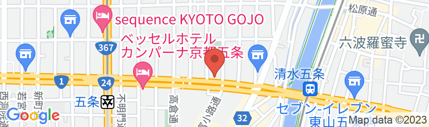 相鉄フレッサイン京都清水五条の地図