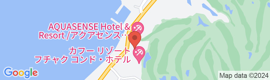 AQUASENSE Hotel & Resortの地図