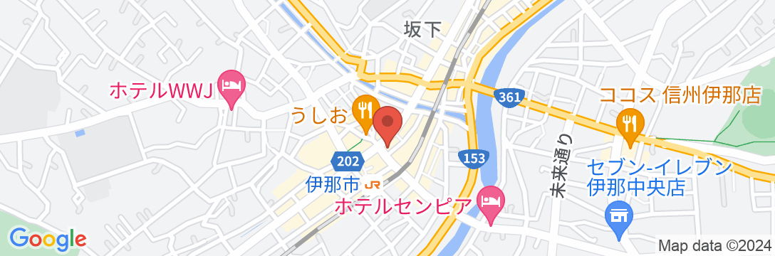 島田屋ホテルの地図