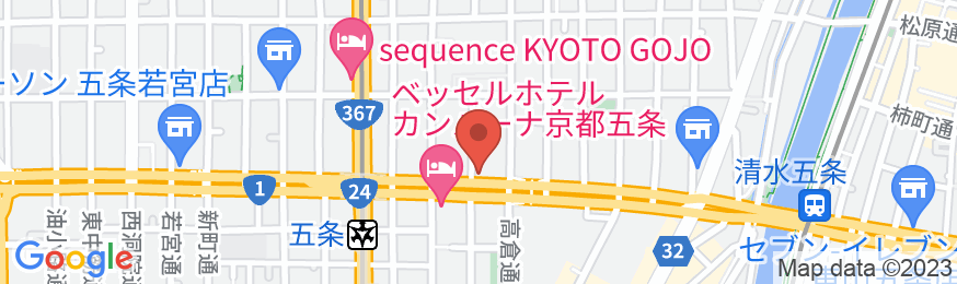 THE BLOSSOM KYOTOの地図