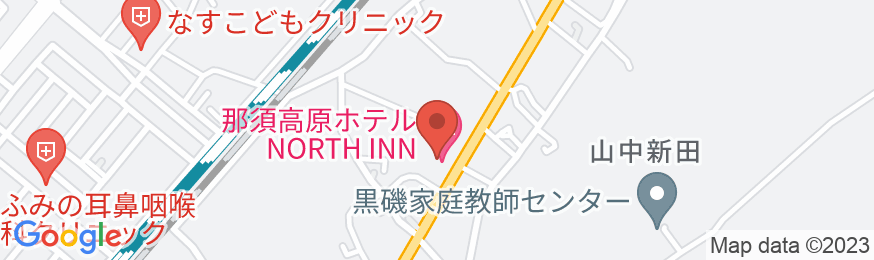 那須高原 NORTH INNの地図