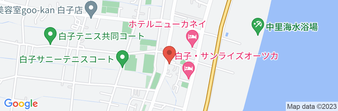 旅館 竹の家の地図