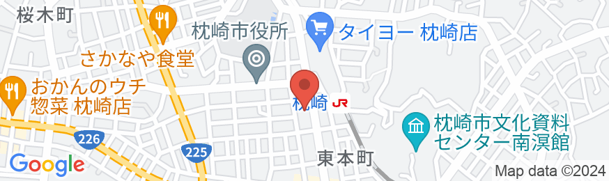 枕崎ステーションホテルの地図