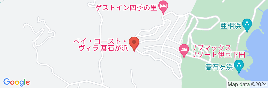 ベイ・コースト・ヴィラ碁石が浜/吉佐美の地図