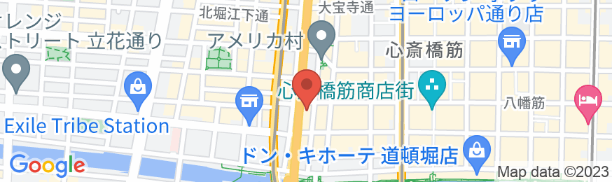 心斎橋アルティ・インの地図