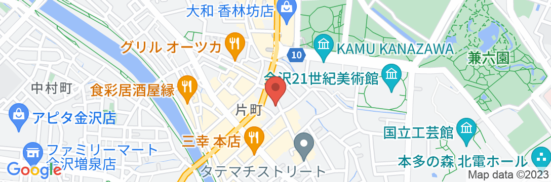 OMO5金沢片町 by 星野リゾートの地図