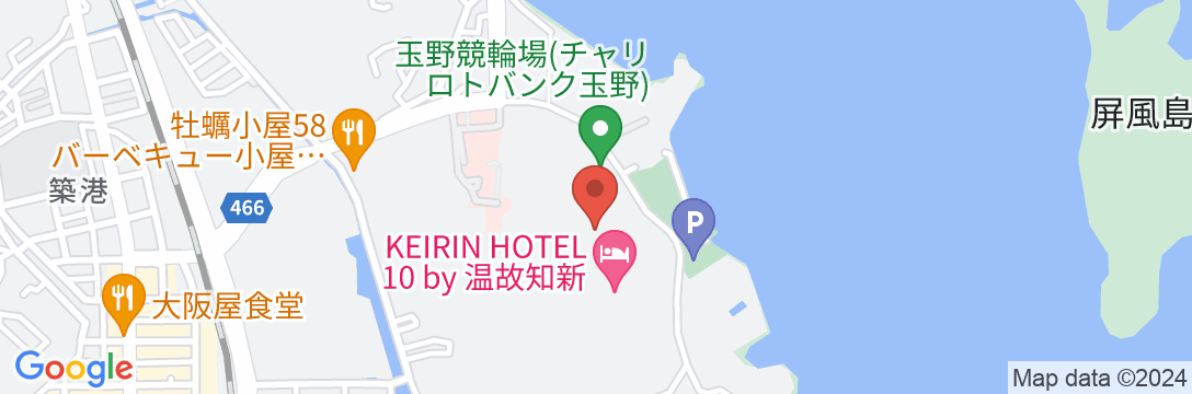 KEIRIN HOTEL 10 by温故知新の地図