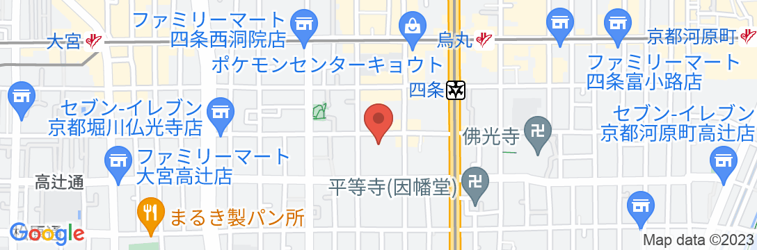 凛葩 by 宿ルKYOTO HANAREの地図