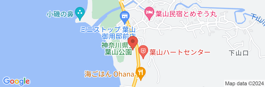 The Canvas Hayama Parkの地図