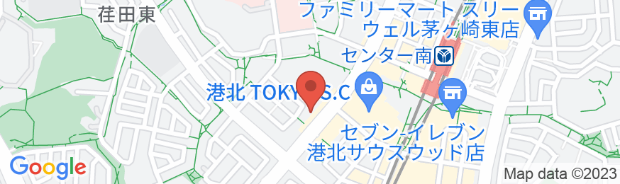 東横INN横浜市営地下鉄センター南駅の地図