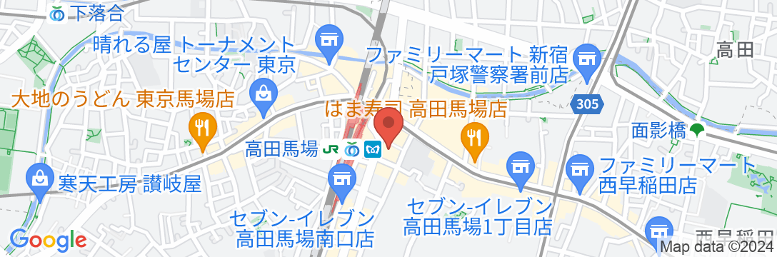 相鉄グランドフレッサ 高田馬場の地図