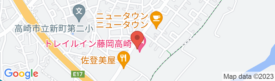 トレイルイン藤岡高崎(Trail inn 藤岡高崎)の地図