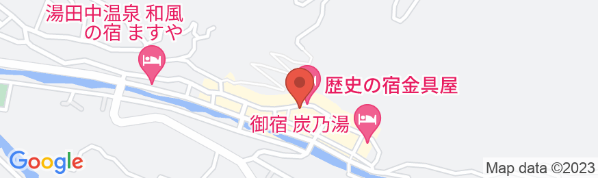 渋温泉 いかり屋旅館の地図