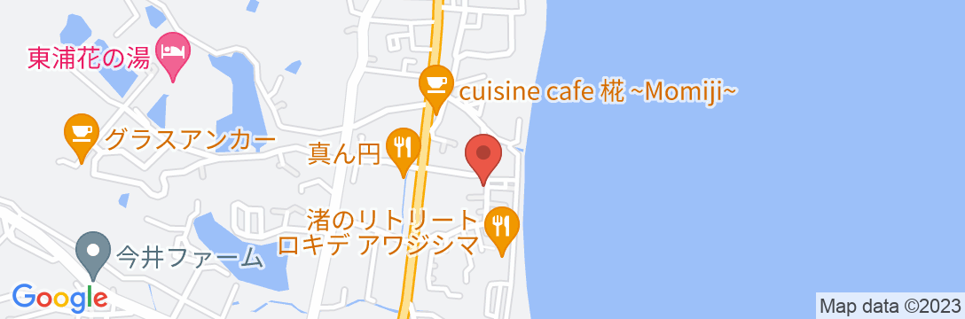 AWAJI SEASIDERESORT KURUMA<淡路島>の地図
