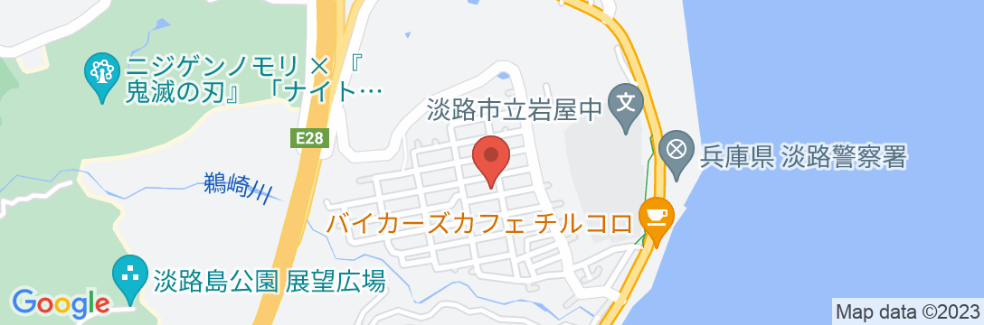 Awaji Seaside Resort in Iwaya<淡路島>の地図