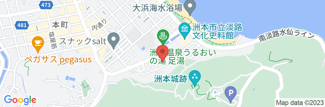Awaji Seaside Resort in Sumoto<淡路島>の地図