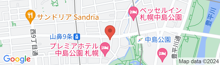 ダイワロイネットホテル札幌中島公園の地図