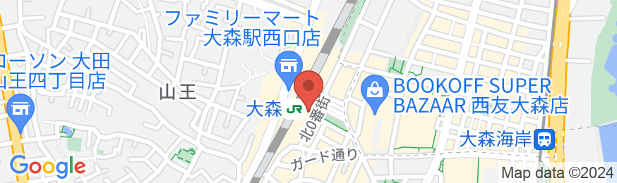 JR東日本ホテルメッツ大森の地図