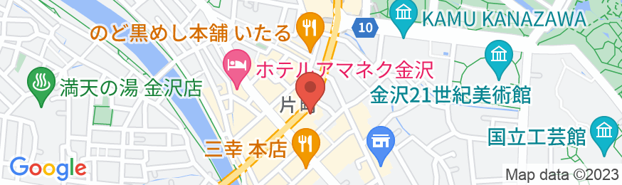 アパホテル〈金沢中央〉の地図