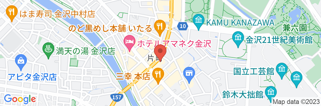 アパホテル〈金沢中央〉の地図