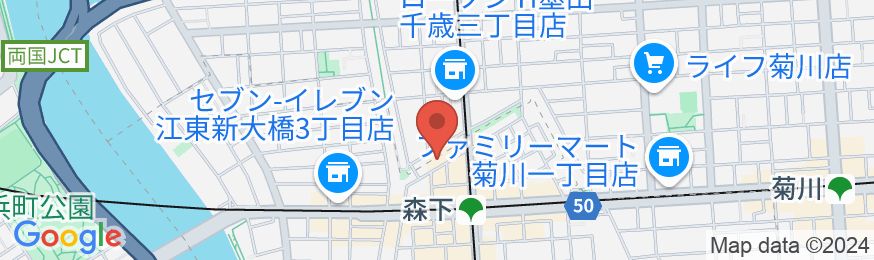 小さなホテル木の家の地図