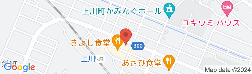 カミカワホテル(KAMIKAWA HOTEL)上川町の地図