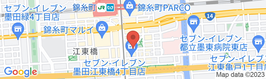 MIMARU東京 錦糸町の地図