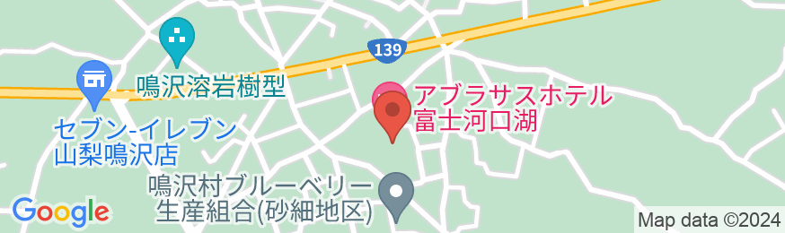 abrAsus hotel Fujiの地図