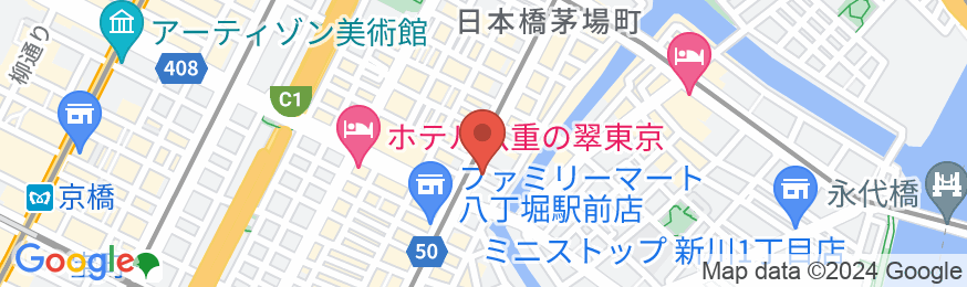 MIMARU東京 STATION EASTの地図