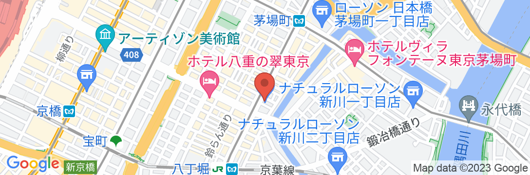 MIMARU東京 STATION EASTの地図