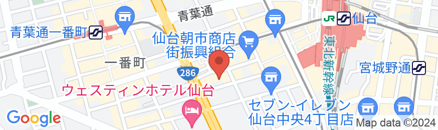 相鉄フレッサイン 仙台の地図