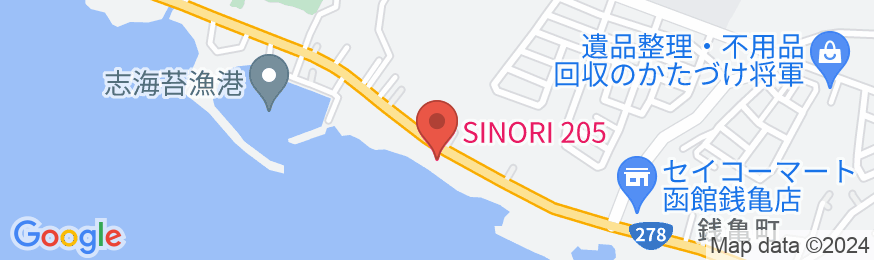 SINORI 205の地図