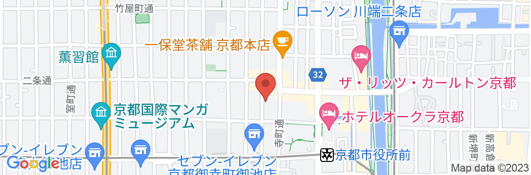 柊家別館の地図